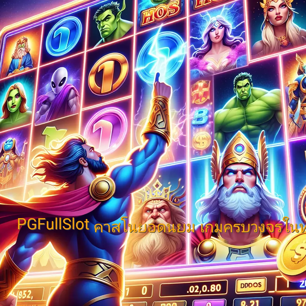 PGFullSlot: คาสิโนยอดนิยม เกมครบวงจรในที่เดียว