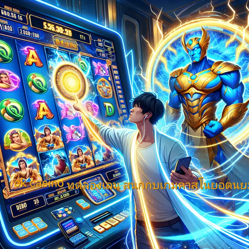 ok casino ทดลองเล่น: สนุกกับเกมคาสิโนยอดนิยมในไทย