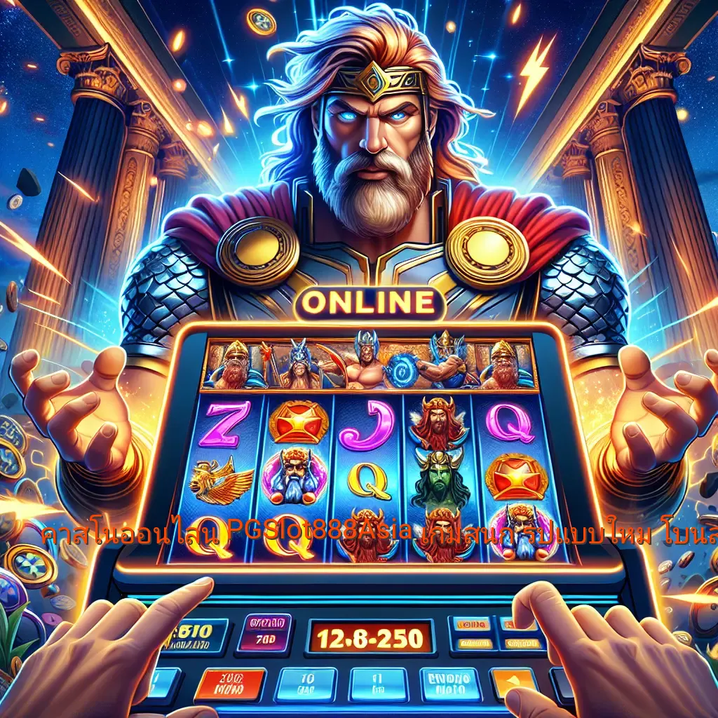 คาสิโนออนไลน์ PGSlot888Asia: เกมสนุก รูปแบบใหม่ โบนัสจัดเต็ม